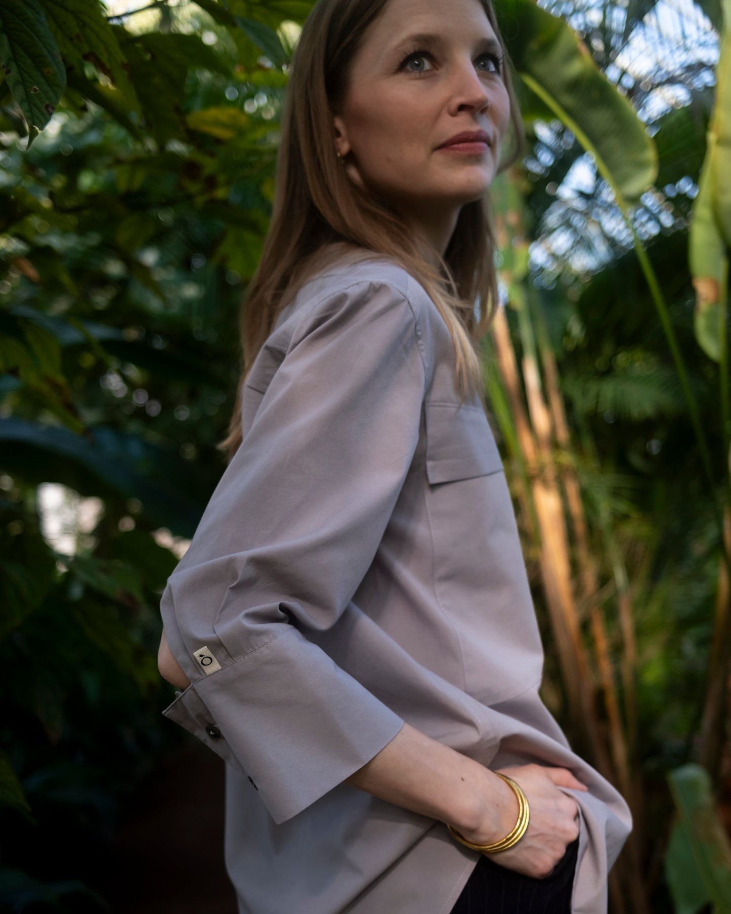 Chemise Noor- Gris cendré