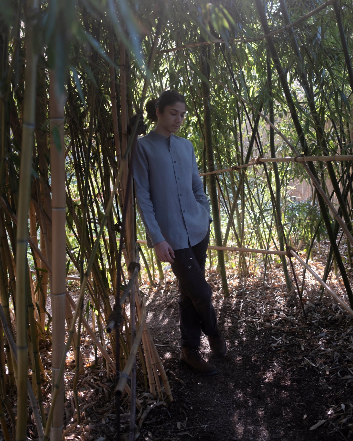 Chemise Naïl - Chanvre gris
