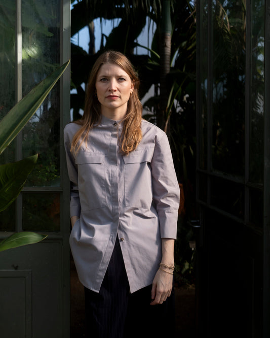 Chemise Noor- Gris cendré